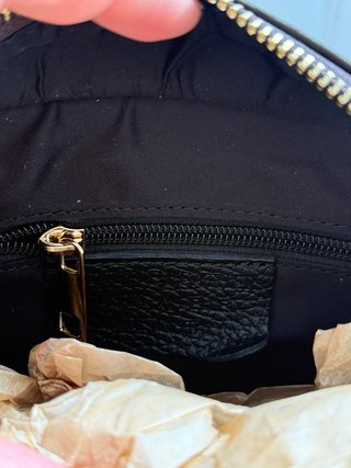 Borsa vera pelle East-West Marrone Caffè