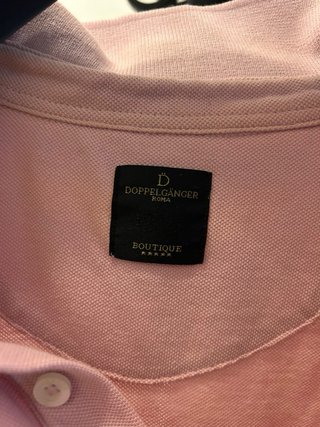 Polo Uomo Rosa Manica Corta