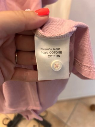 Polo Uomo Rosa Manica Corta