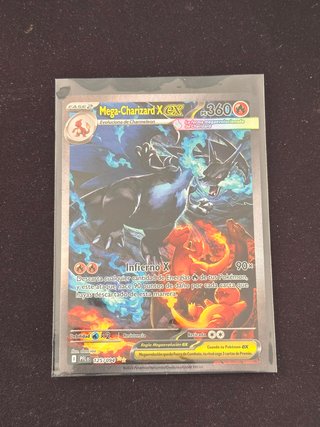 Carta Pokémon Mega Charizard X EX 125/094