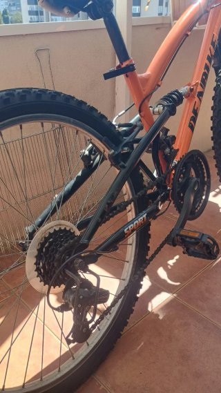 Bicicleta DENBIKE Naranja 24D