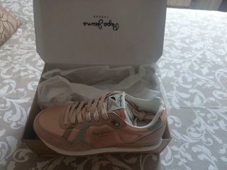 Playeros Pepe Jeans Beige/Rosa