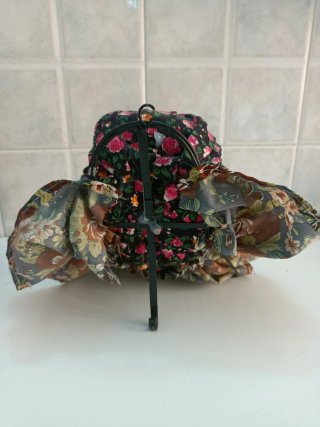 Maschera veneziana decorativa vintage fatta a mano