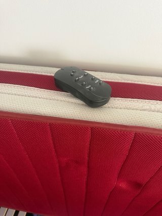 Cama articulada eléctrica con mando