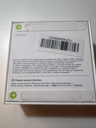 AirPods 4 sin estrenar