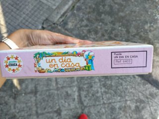 Juego 3 Puzzles Educa Un Día en Casa años 80