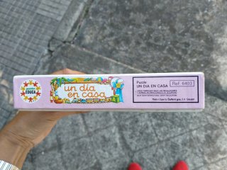 Juego 3 Puzzles Educa Un Día en Casa años 80