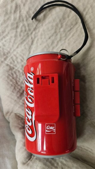 Walkman Coca-Cola Lata Vintage NOS Caja
