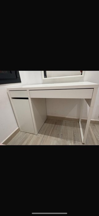 Escritorio tocador MICKE IKEA blanco