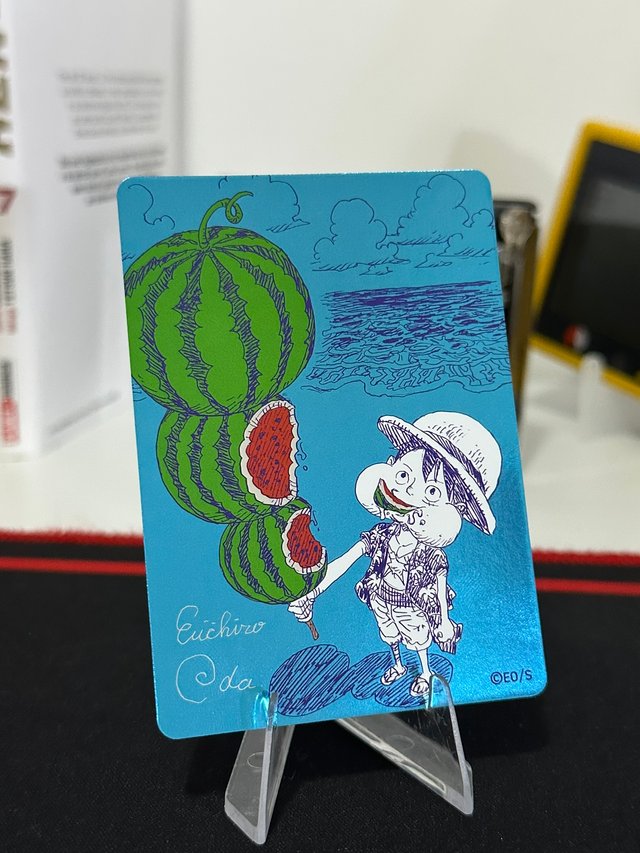 One Piece Card  Natsucomi 2026 Luffy Watermelon