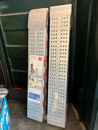 Rampas aluminio para remolque (2 unidades)