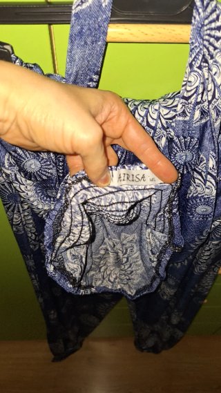 Tuta intera effetto jeans