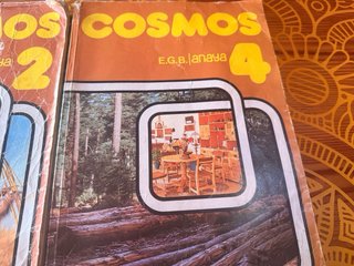 Lote 2 libri EGB Cosmos Anaya