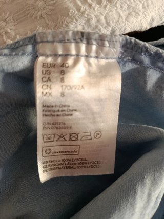 Vestido H&M vaquero sin mangas