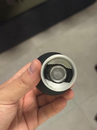 Pomo de cambio Sparco original aluminio y cuero 5