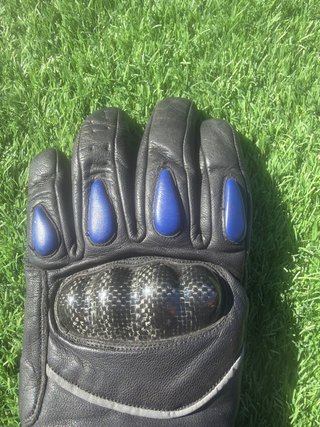 Guanti da Moto Nitro Racing in Pelle Taglia M