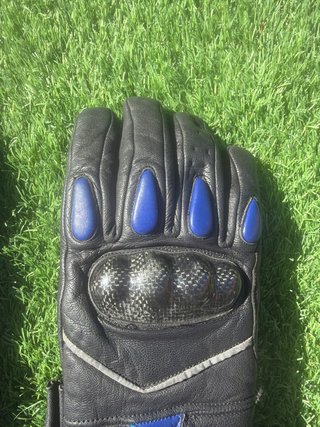 Guanti da Moto Nitro Racing in Pelle Taglia M