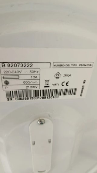 Lavadora Benavent AES-1600