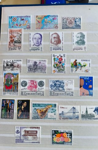 Colección sellos España 1980-1983