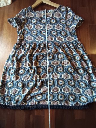 Vestito estivo corto donna fantasia