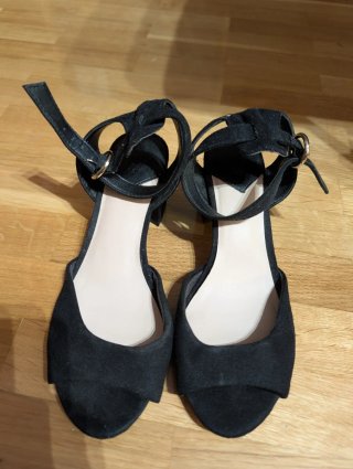 Zapatos tacón H&M talla 36 negros