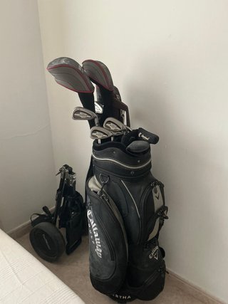 Set completo di mazze da golf con borsa e carrello