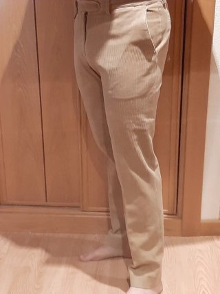 Pantalón de pana LUCAN beige caballero