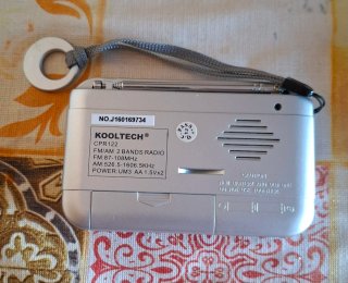Lote 4 radios portátiles