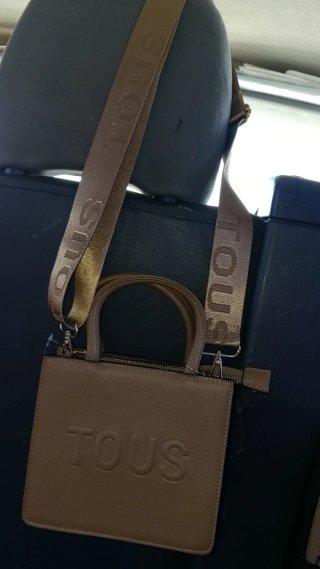 Pequeño Bolso Tous Marrón y Dorado