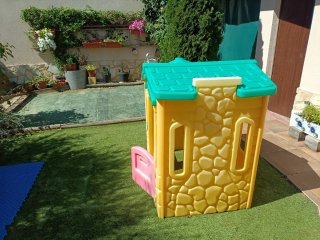 Casita infantil de plástico