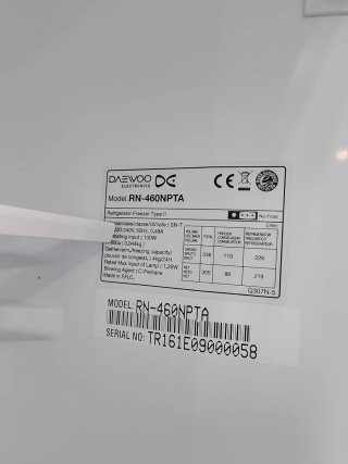 Nevera Daewoo Smart Cooling