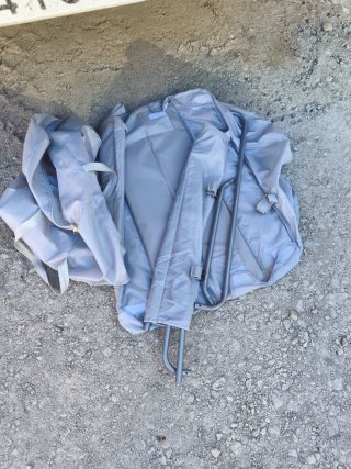 Cuna de viaje Asalvo Baby gris
