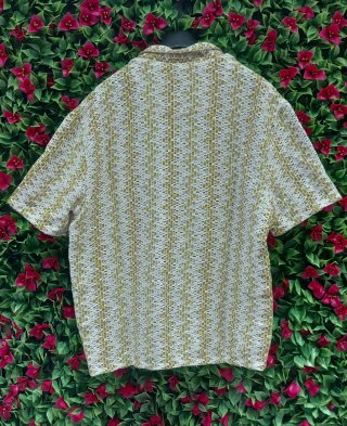 Zara Man Camicia Maglia Crochet L