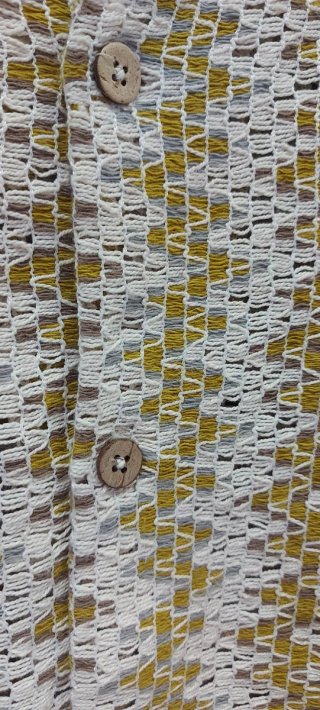 Zara Man Camicia Maglia Crochet L