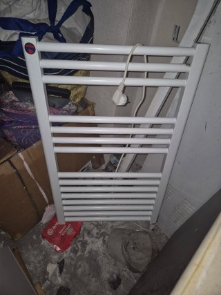 Mueble de baño completo madera y piedra