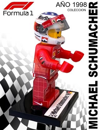 Figura Michael Schumacher F1 1998