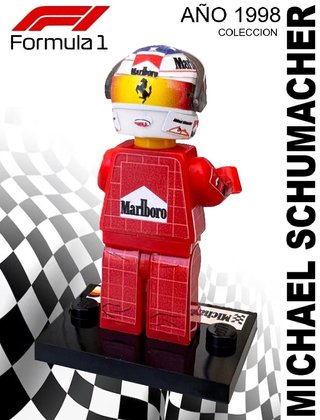Figura Michael Schumacher F1 1998