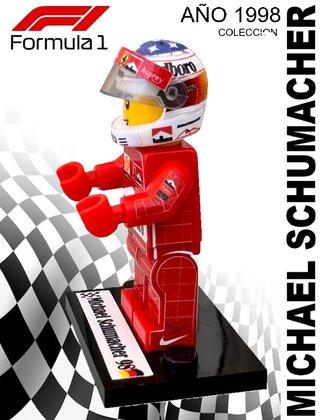Figura Michael Schumacher F1 1998