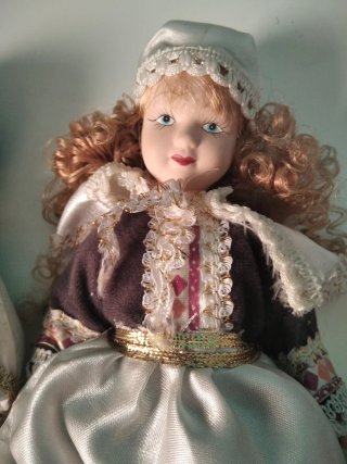 Muñecas de porcelana de colección