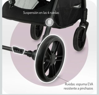 MoMi CLARA Silla de paseo hasta 25 kg