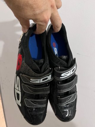 Zapatillas Sidi Carretera Negras talla 46.