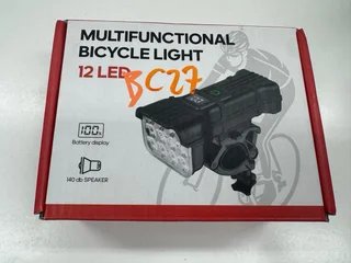 Lámpara LED Negra