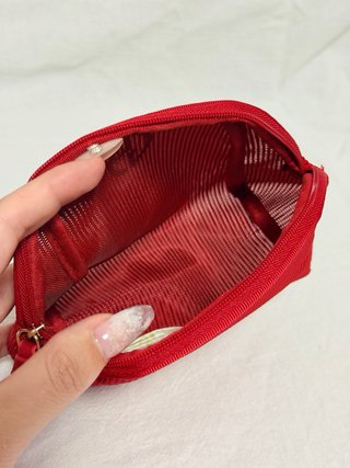 Neceser Armani Rojo Malla