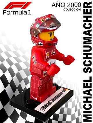 Figura Michael Schumacher Colección 2000