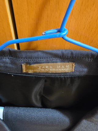 Traje de hombre gris Zara