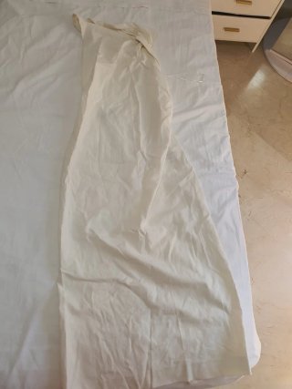 Vestido blanco Zara Talla XS