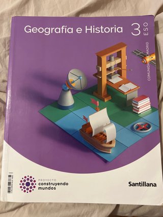 Libro de Geografía e Historia 3 ESO SANTILLANA