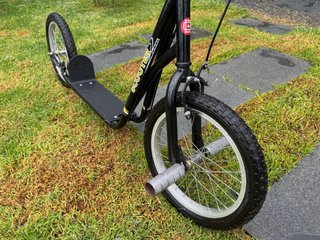 Patinete HOMCOM Scooter Negro