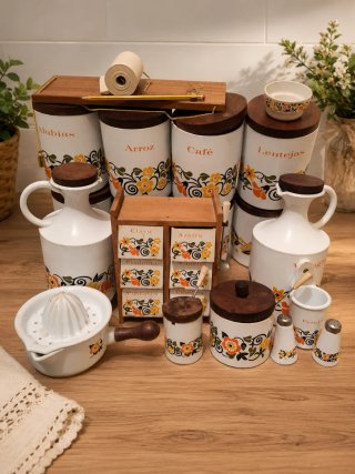 Conjunto Cocina Vintage Años 70/80