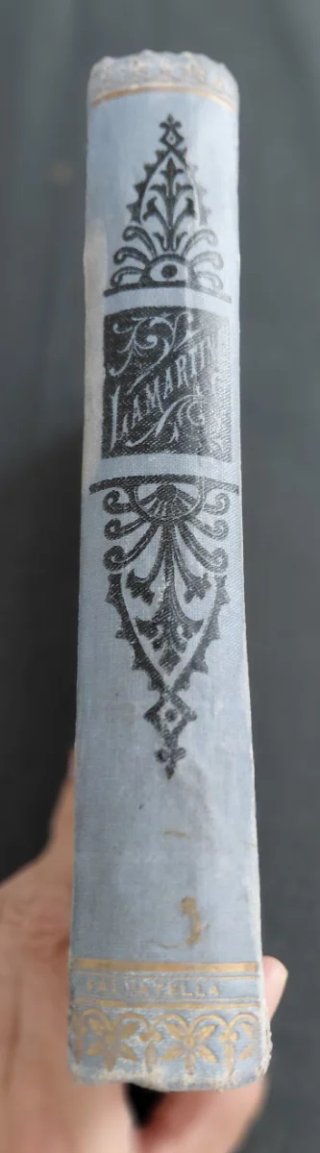 Libro de 1881 " Jocelyn " con portada de coleccion